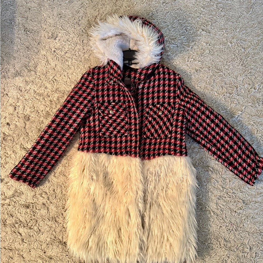 Ermanno Scervino Stylish Girls Coat - Size 12